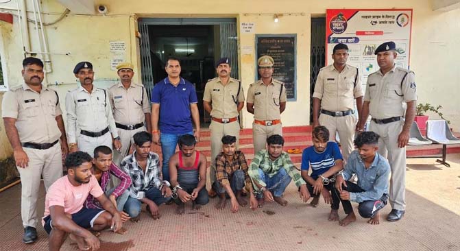 रायपुर में दो सगी बहनों के साथ हुआ गैंगरेप: 10 आरोपी गिरफ्तार, ASI का बेटा भी शामिल