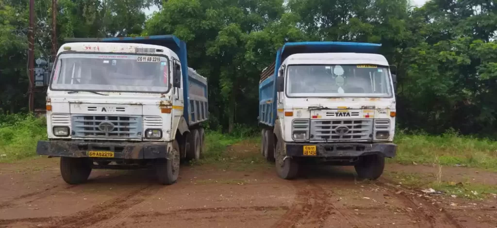 अवैध खनन और परिवहन